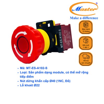 Nút dừng khẩn cấp Master