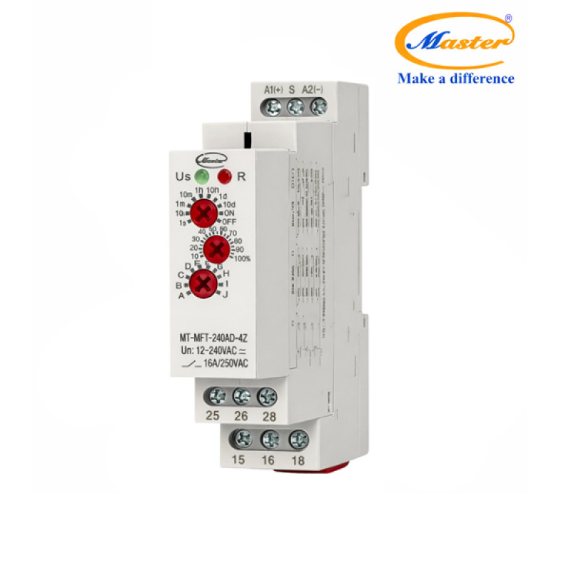 Timer Thời Gian Đa Năng MT-MFT-240AD-4Z Master