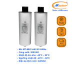 Tụ Bù Chống Cháy Nổ Master Tròn Loại Khô 3P 30KVAR 440VAC 60Hz