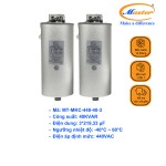 Tụ Bù Chống Cháy Nổ Master Tròn Loại Khô 3P 40KVAR 440VAC