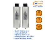 Tụ Bù Chống Cháy Nổ Master Tròn Loại Khô 3P 25KVAR 480VAC