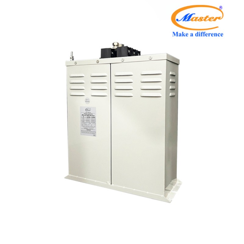 Tụ Bù Chống Cháy Nổ Master Vuông Loại Khô 3P 100KVAR 440VAC