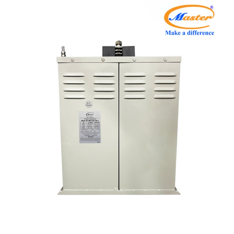 Tụ Bù Chống Cháy Nổ Master Vuông Loại Khô 3P 100KVAR 440VAC
