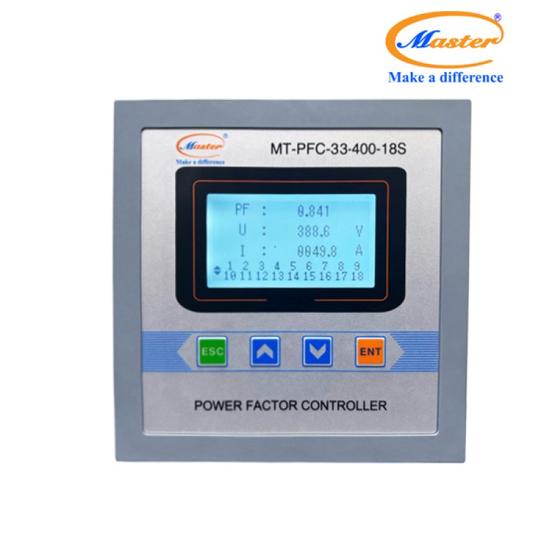 Bộ Điều Khiển Tụ Bù MT-PFC-33-400-18S Master