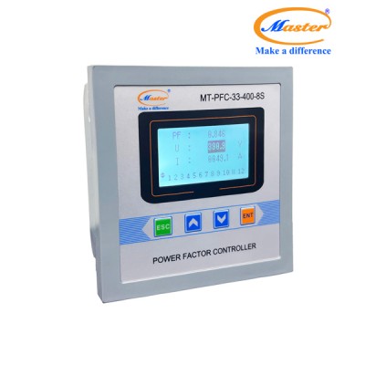 Bộ Điều Khiển Tụ Bù Hệ Số Công Suất MT-PFC-33-400-8S Master