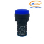 Đèn Báo Pha Xanh Dương Master - Đầu Vòm Phản Quang
