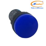 Đèn Báo Pha Xanh Dương Master - Đầu Vòm Phản Quang
