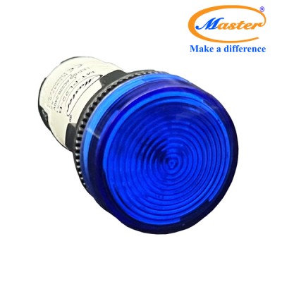 Đèn báo led xanh dương Master