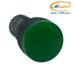 Đèn Báo Pha Xanh Lá Master - Đầu Vòm Phản Quang