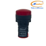 Đèn Báo Pha Đỏ Master - Đầu Vòm Phản Quang
