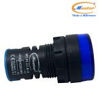 Đèn Báo Pha Xanh Dương Master - Đầu Phẳng
