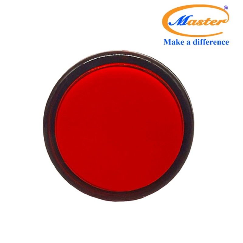 Đèn Báo Pha Đỏ Master - Đầu Phẳng