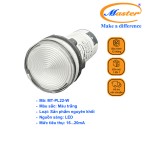 Đèn báo led trắng Master