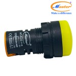 Đèn Báo Pha Vàng Master - Đầu Vòm Phản Quang