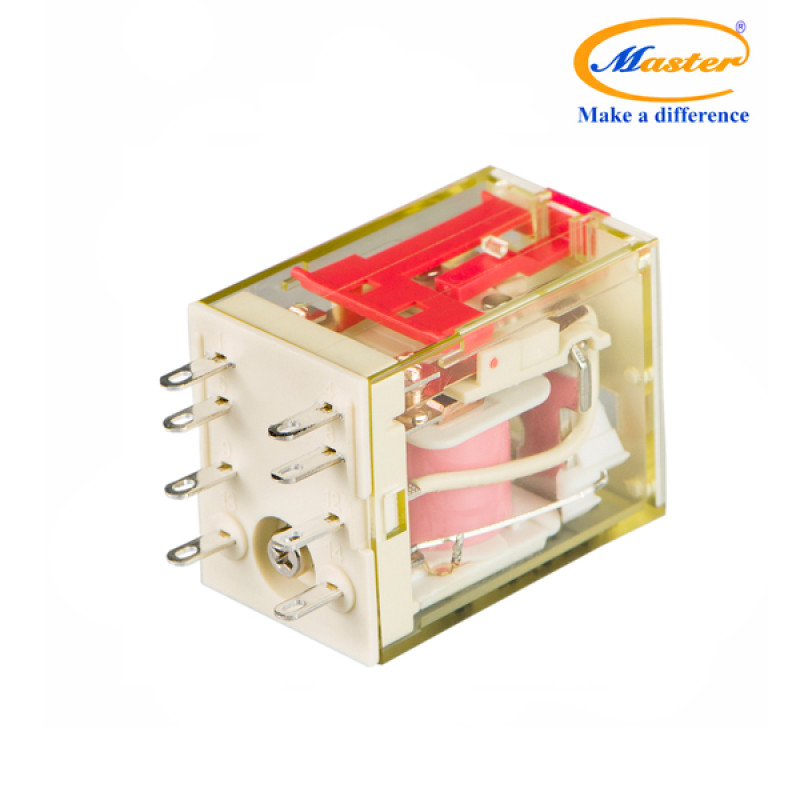 Relay Trung Gian 8 Chân 110VAC MT-RU2N-A110-LT Master