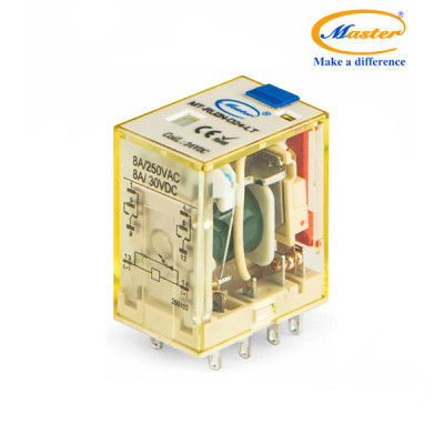 Relay Trung Gian 8 Chân MT-RU2N-D24-LT Master