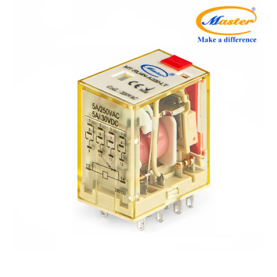 Relay Trung Gian 14 Chân MT-RU4N-A220-LT Master