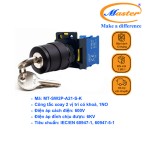 Công Tắc Xoay 2 Vị Trí Có Khoá Master