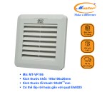 Miệng Gió Có Lọc Bụi Có Gioăng Kín Nước MT-VF106