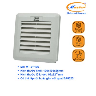 Miệng Gió Có Lọc Bụi Có Gioăng Kín Nước MT-VF106