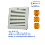 Miệng Gió Có Lọc Bụi Có Gioăng Kín Nước MT-VF150