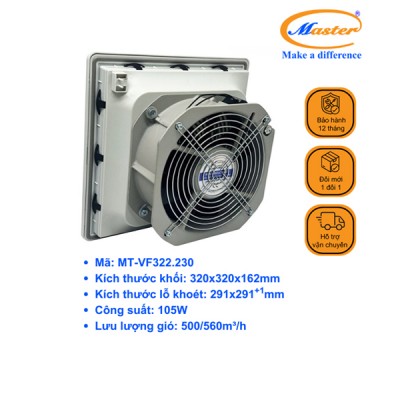 Quạt Hút Kèm Miệng Gió Có Gioăng Kín Nước MT-VF322.230