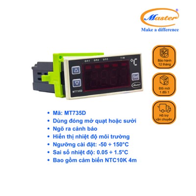 Bộ Kiểm Soát Nhiệt Độ Thông Minh MT735D Master