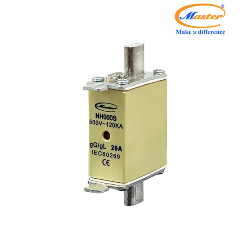 Cầu Chì Dòng Cắt Mạch Cao NH000S 20A Master