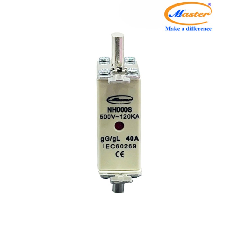 Cầu Chì Dòng Cắt Mạch Cao NH000S 40A Master