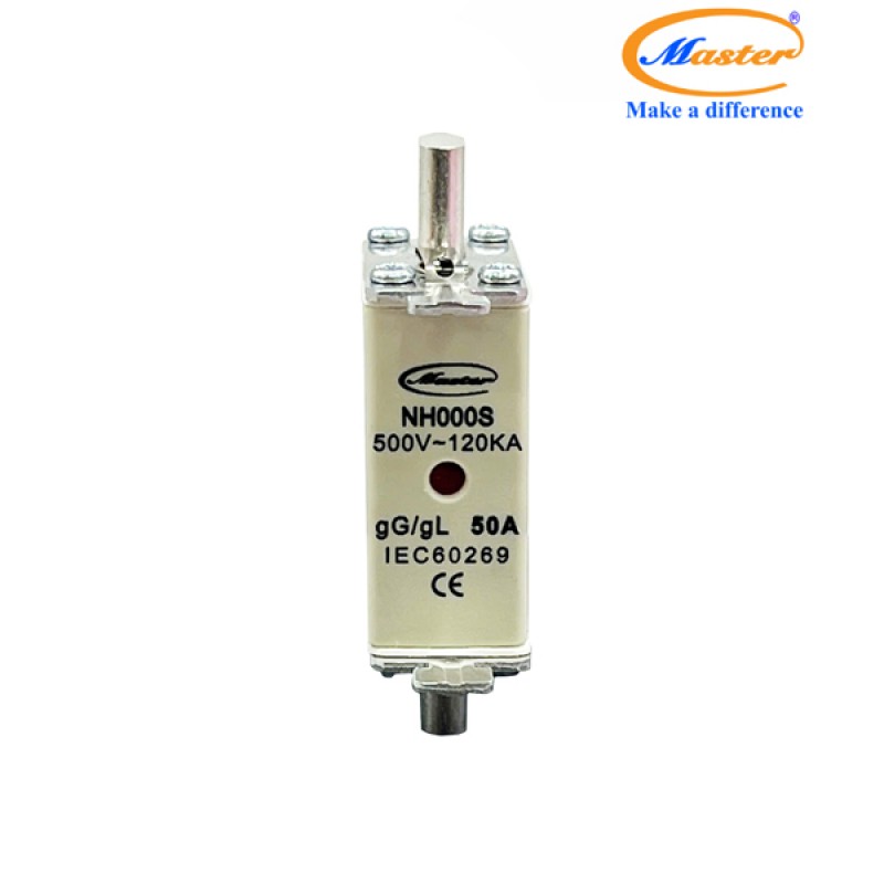 Cầu Chì Dòng Cắt Mạch Cao NH000S 50A Master
