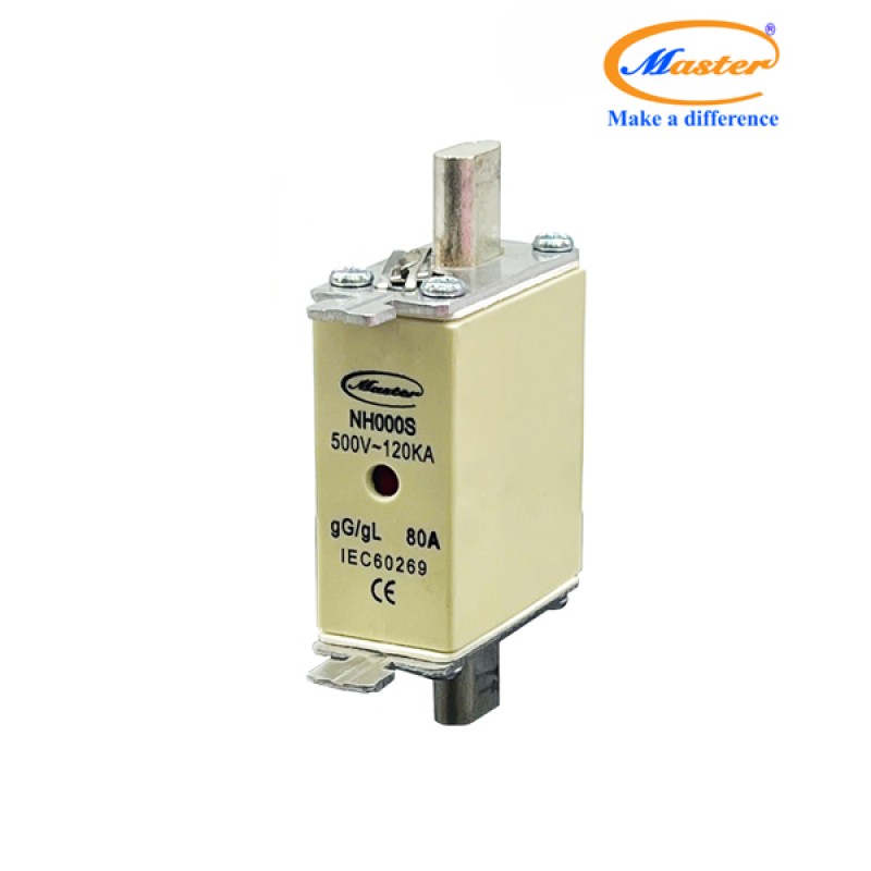 Cầu Chì Dòng Cắt Mạch Cao NH000S 80A Master