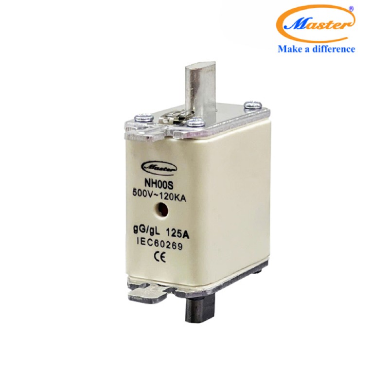 Cầu Chì Dòng Cắt Mạch Cao NH00S 125A Master