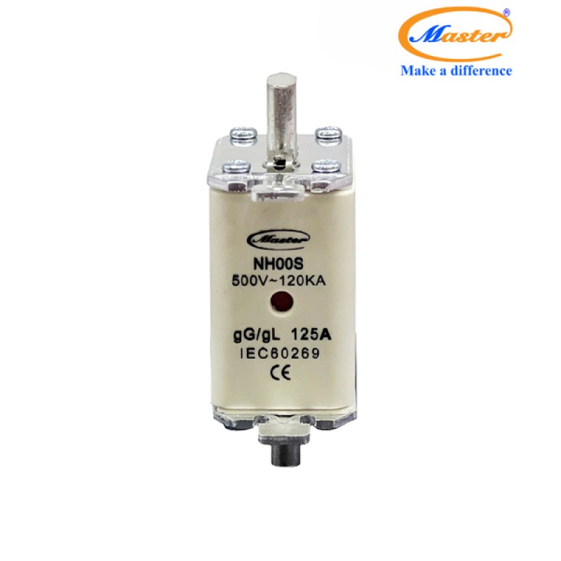 Cầu Chì Dòng Cắt Mạch Cao NH00S 125A Master