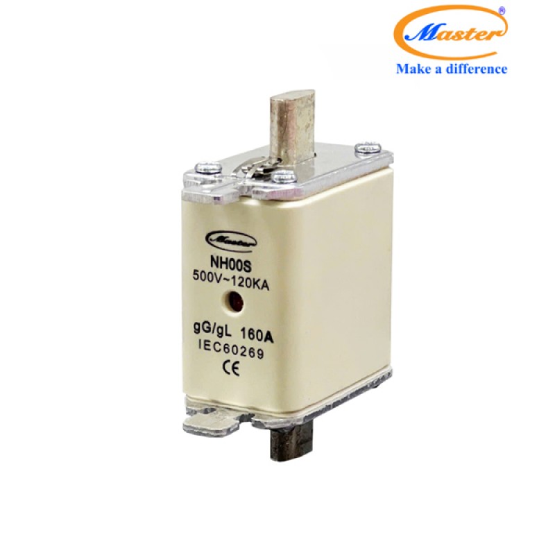 Cầu Chì Dòng Cắt Mạch Cao NH00S 160A Master