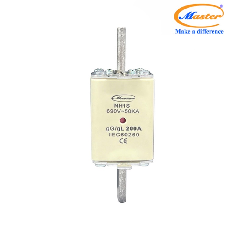 Cầu Chì Dòng Cắt Mạch Cao NH1S 200A Master