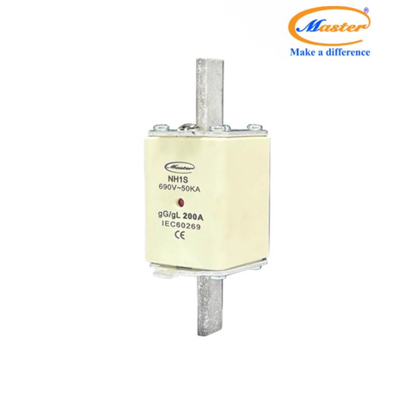 Cầu Chì Dòng Cắt Mạch Cao NH1S 200A Master