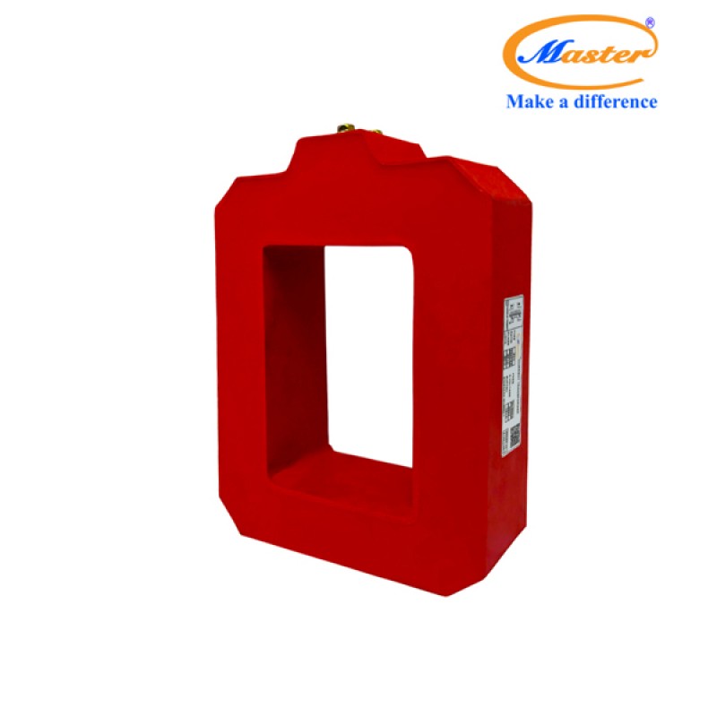 Biến Dòng Bảo Vệ PCT 3200/5A 5P10 15VA Master - Đúc Epoxy Vuông Đỏ