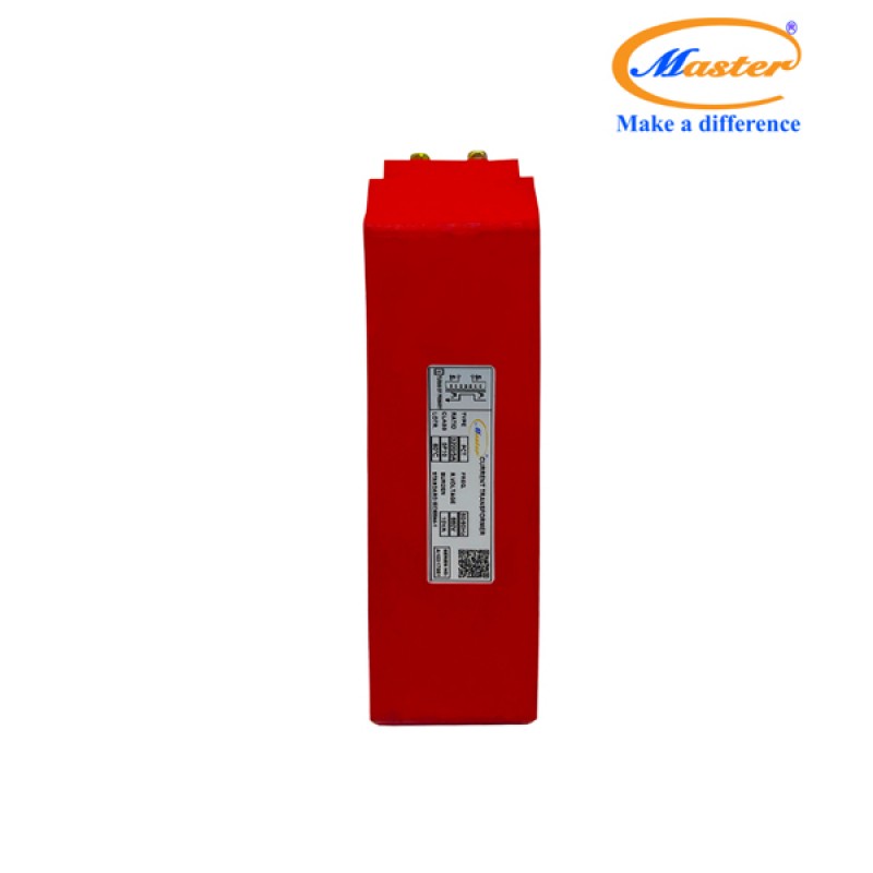 Biến Dòng Bảo Vệ PCT 3200/5A 5P10 15VA Master - Đúc Epoxy Vuông Đỏ