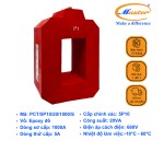 Biến Dòng Bảo Vệ PCT 1000/5A 5P10 20VA Master - Đúc Epoxy Vuông Đỏ