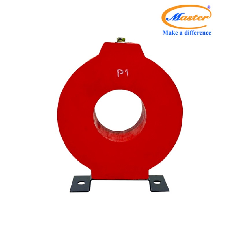 Biến Dòng Bảo Vệ PCT 400/5A 5P10 15VA Master - Đúc Epoxy Tròn Đỏ