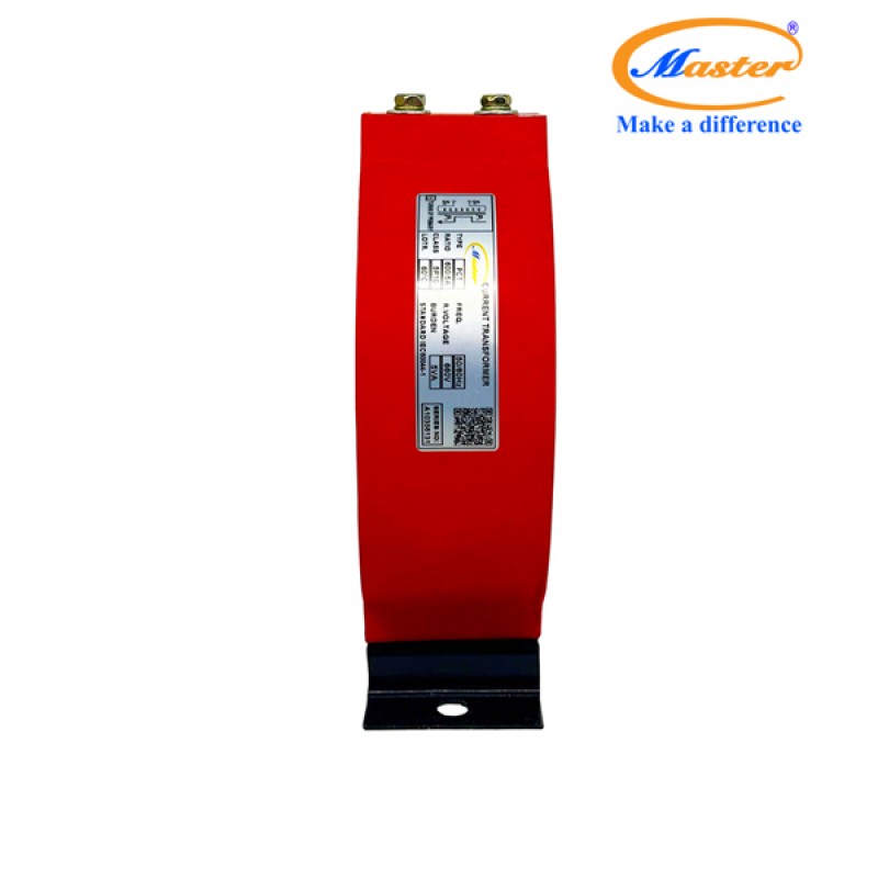 Biến Dòng Bảo Vệ PCT 600/5A 5P10 5VA Master - Đúc Epoxy Tròn Đỏ