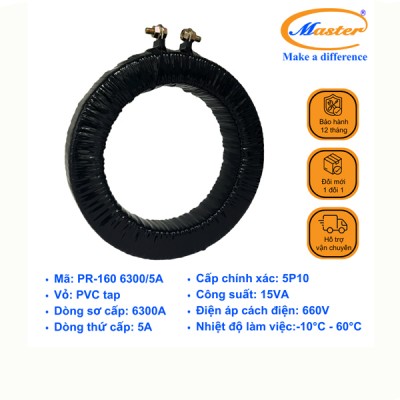 Biến Dòng Bảo Vệ Băng Quấn PR-160 6300/5A 5P10 15VA