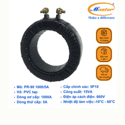 Biến Dòng Bảo Vệ Băng Quấn PR-90 1000/5A 5P10 15VA