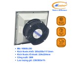 Quạt Hút Kèm Miệng Gió Lọc Bụi VS805.230 Master