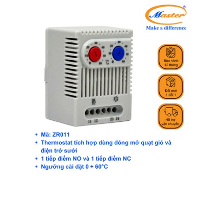 Bộ Ổn Nhiệt Cho Sưởi Và Quạt ZR011